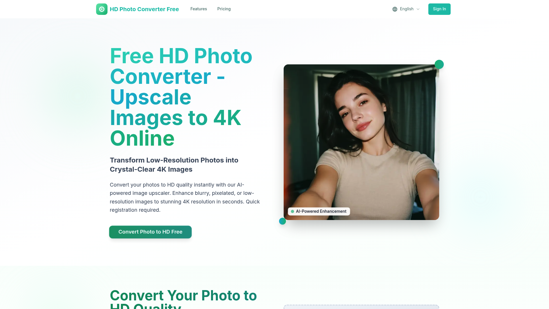 HD Photo Converter:高质量图片在线转换工具 HD Photo Converter:高质量图片在线转换工具