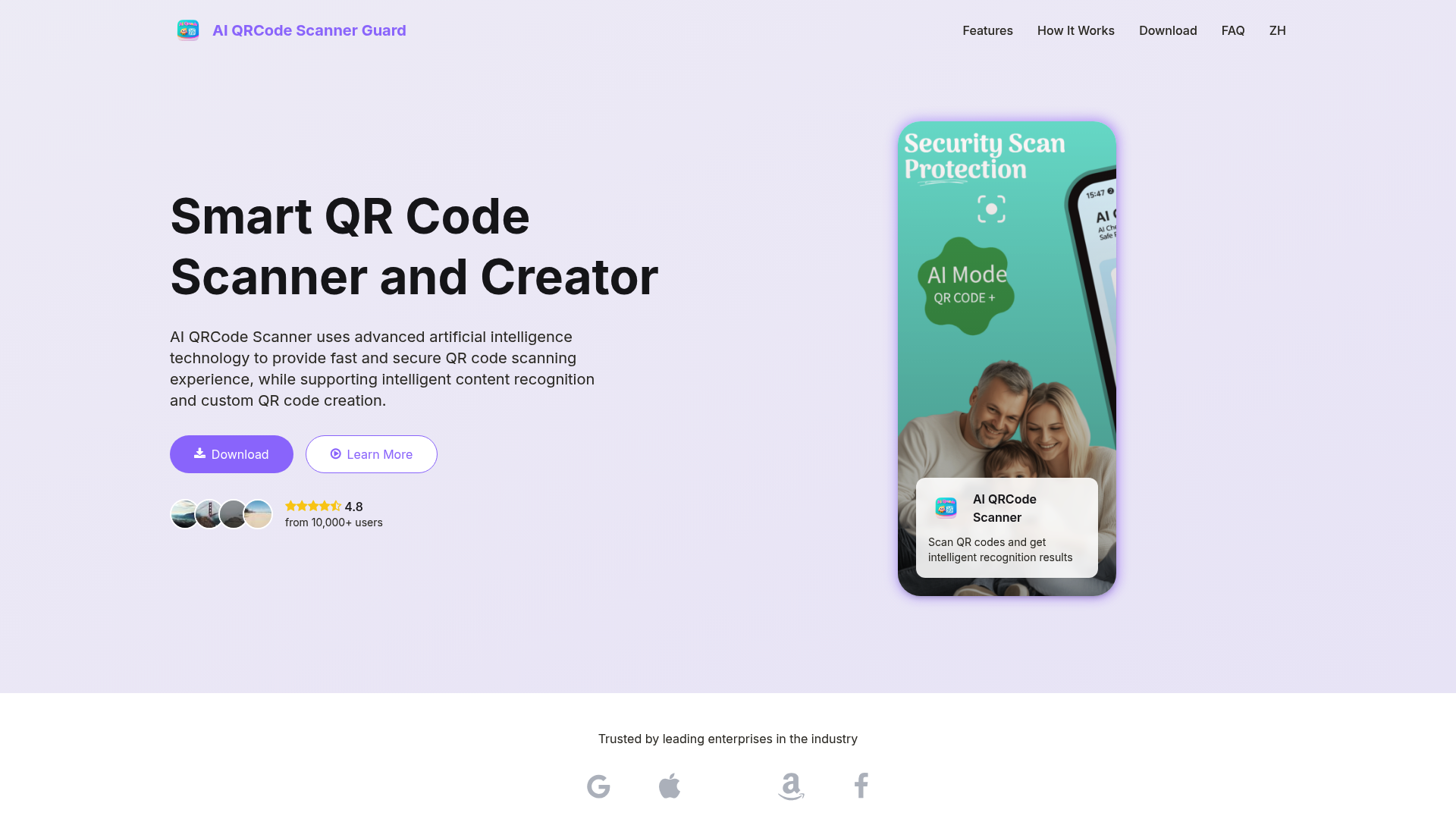 AI QR Code Scanner: