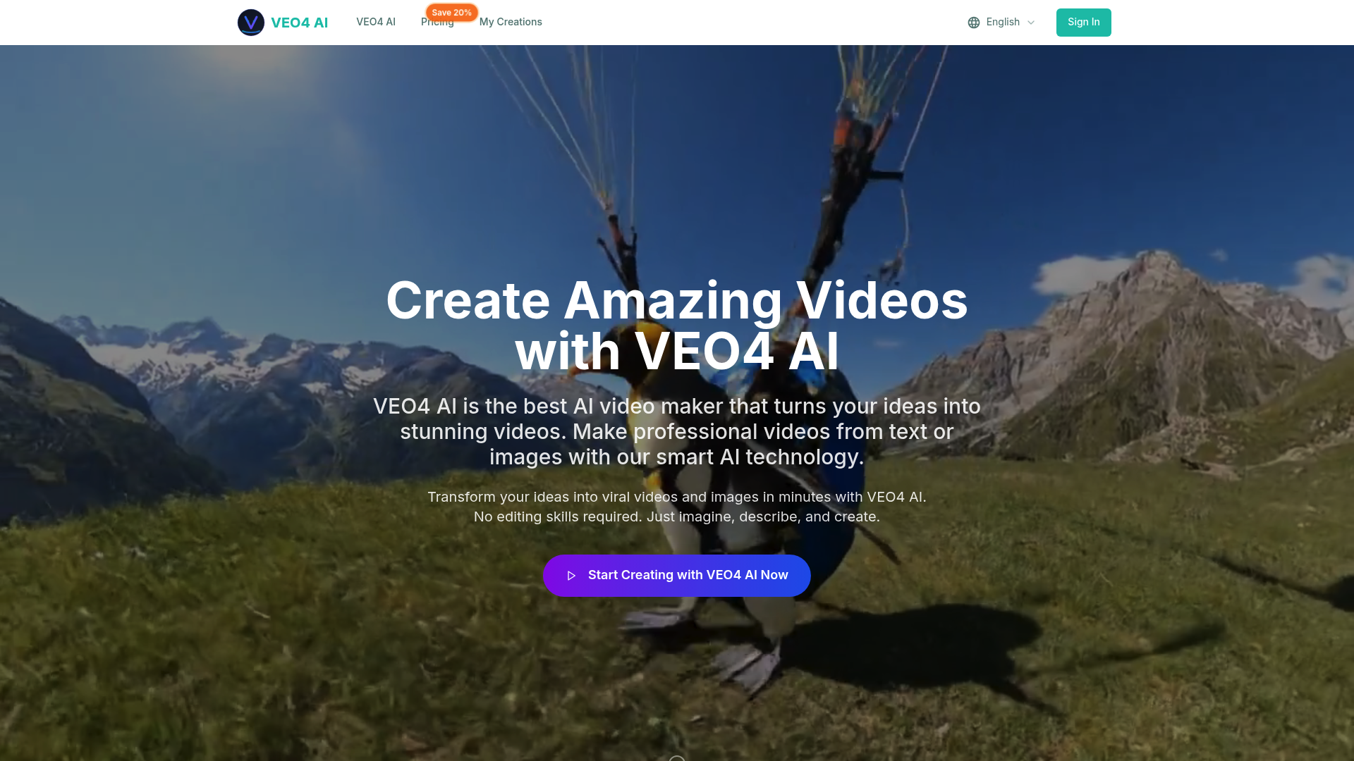 VEO4 AI: Transform Ideas into Stunning Videos Instantly