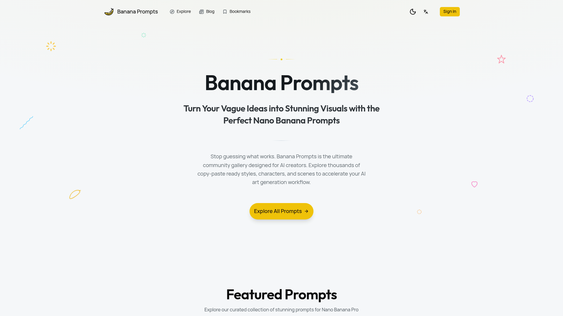 Banana Prompts 提示词库