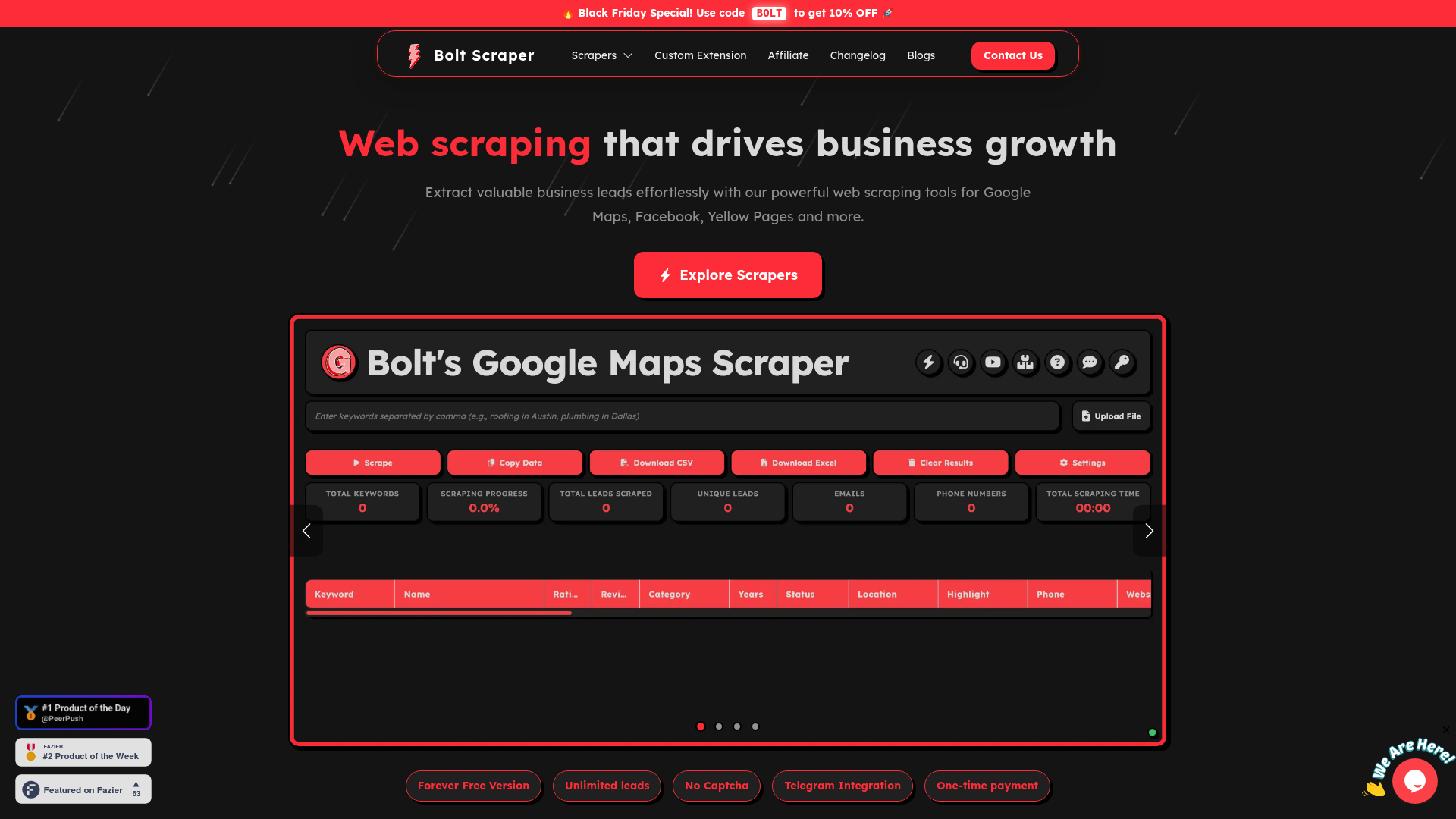Bolt Scraper: The Ultimate Web Scraping Tool for Growth