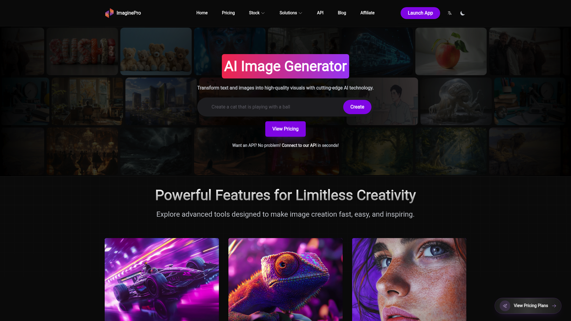 ImaginePro：专业的AI图像生成器