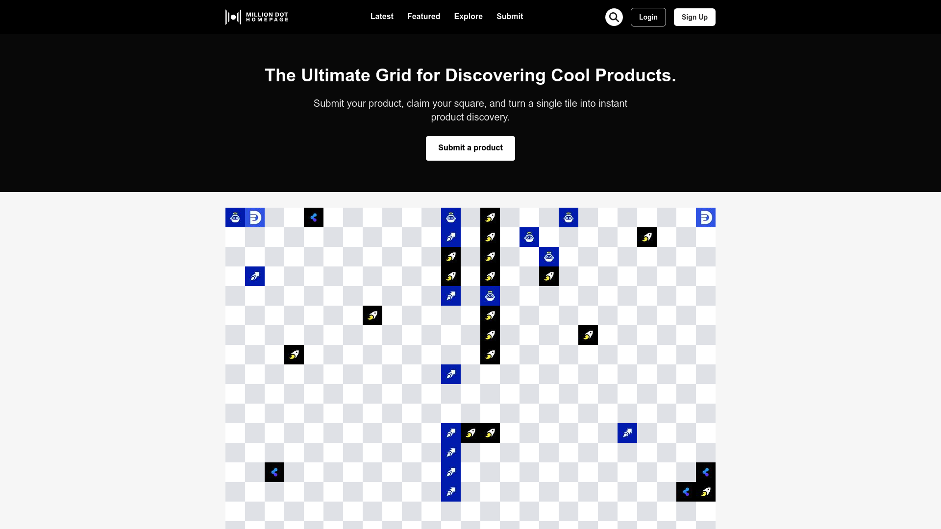 Million Dot Homepage