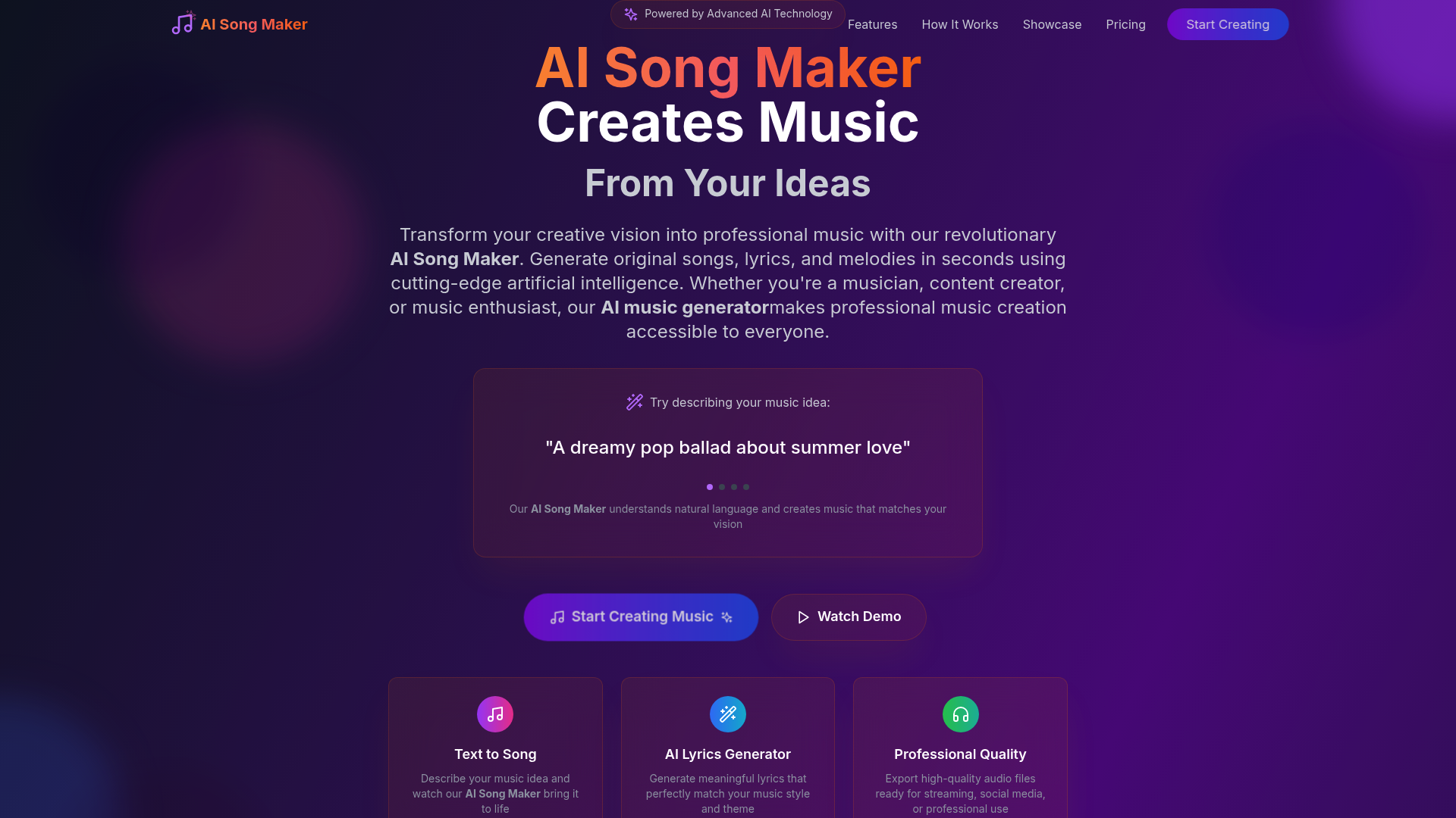 AI Song Maker: Create Professional Music in Seconds