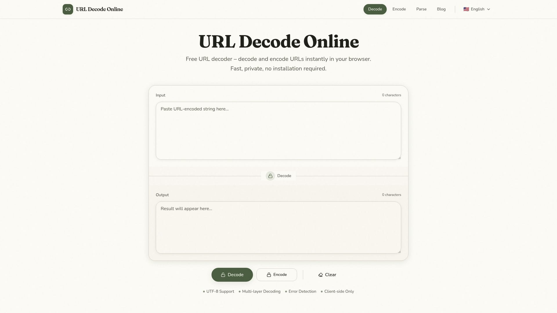 Free URL Decode Online Tool for Instant Data Decoding