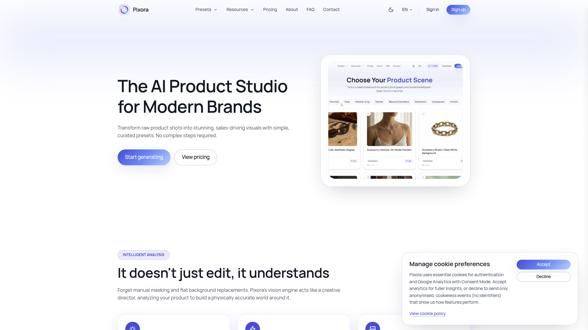 Use Pixora: The Ultimate AI Product Photo Studio