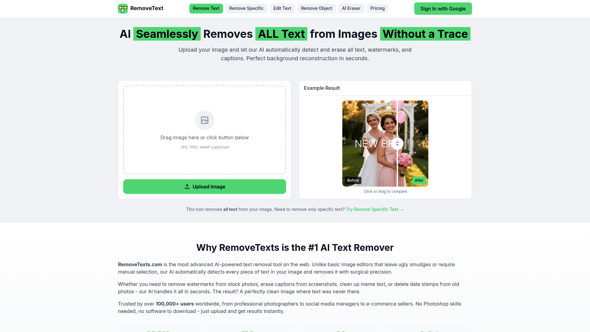 Remove Texts from Images Instantly with AI Power