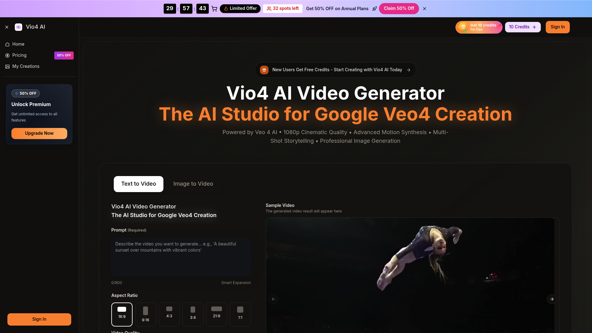 Vio4 Video: The Ultimate AI Video Generator for Creators