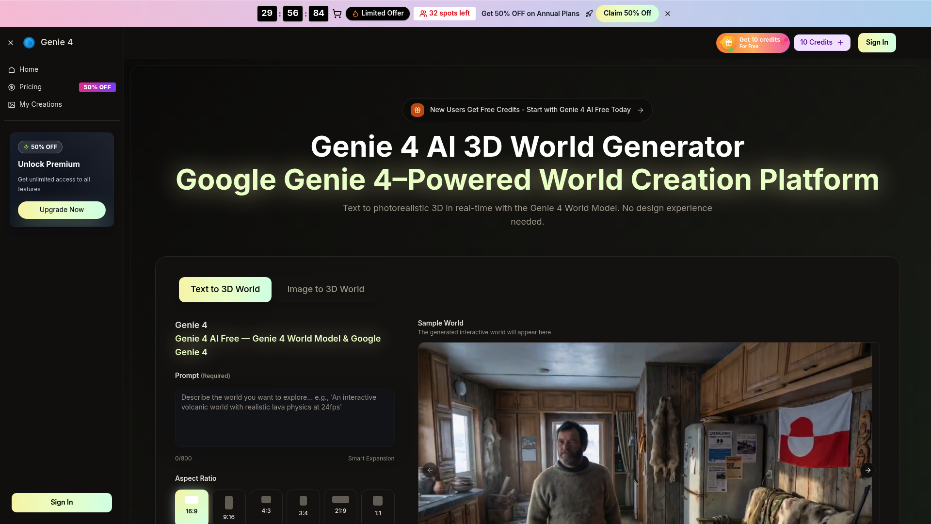 Genie 4 AI: Create Interactive 3D Worlds from Text