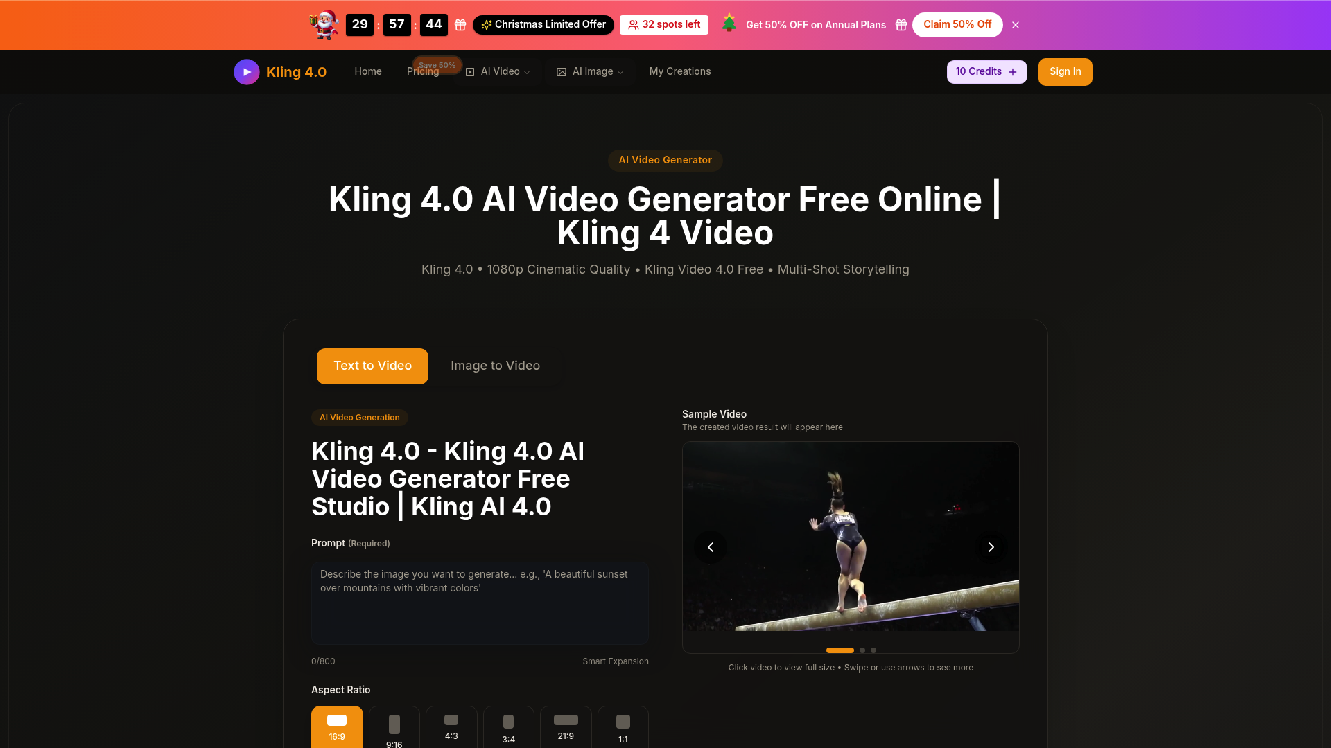 可灵Kling 4.0：手机也能用的 1080P AI 视频生成神器