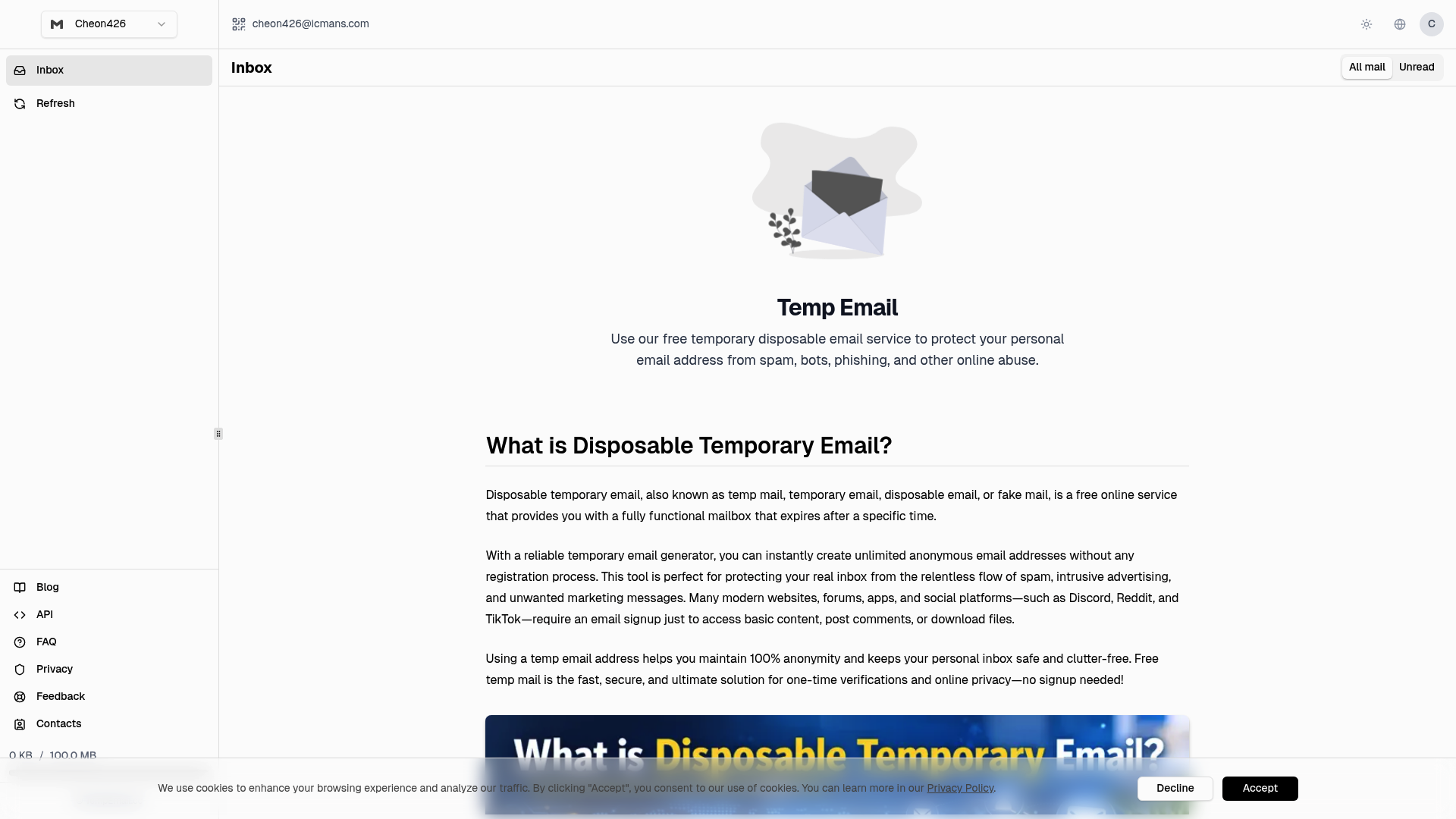 Temp Email