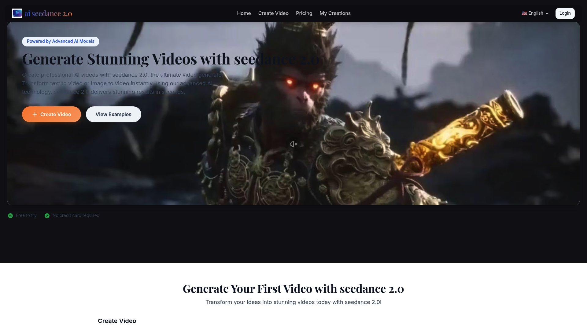 Seedance2 Video Generator