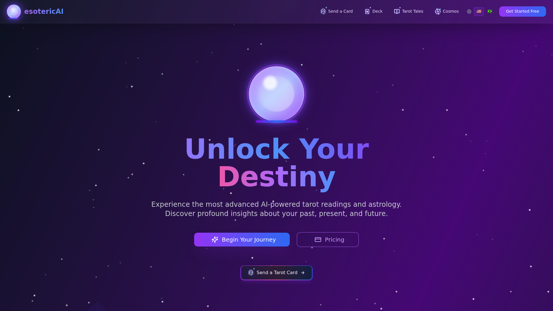 Esotericai：AI 驅動的塔羅指南