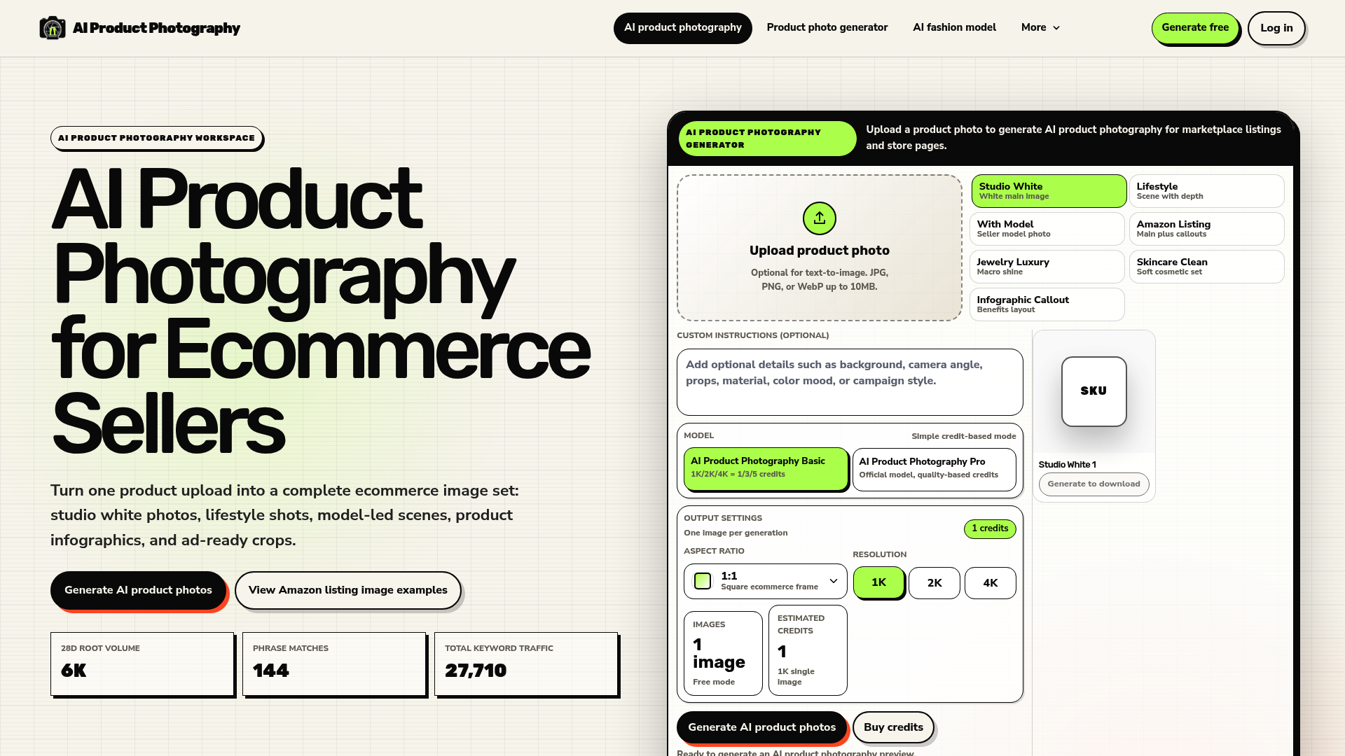 Aiproductphotography