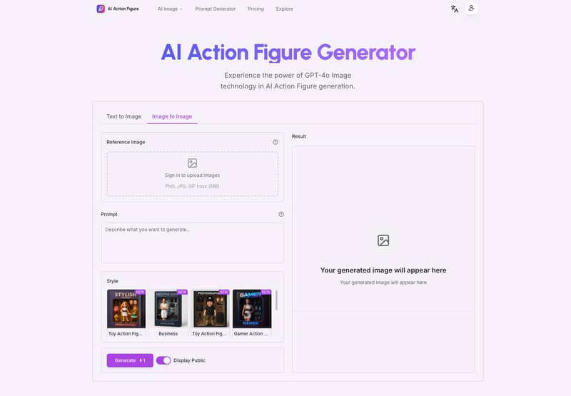 Your Ultimate AI Action Figure Generator for Custom Toy Design Your Ultimate AI Action Figure Generator for Custom Toy Design