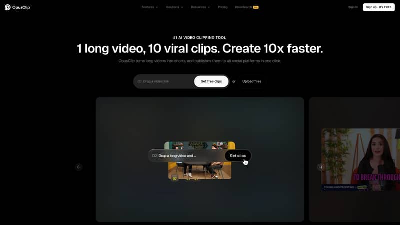 Opus: The Ultimate AI Video Tool for Effortless Content Creation Opus: The Ultimate AI Video Tool for Effortless Content Creation