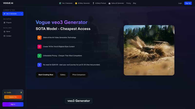 VEO3 Generator: Advanced AI Video Creation Tool VEO3 Generator: Advanced AI Video Creation Tool