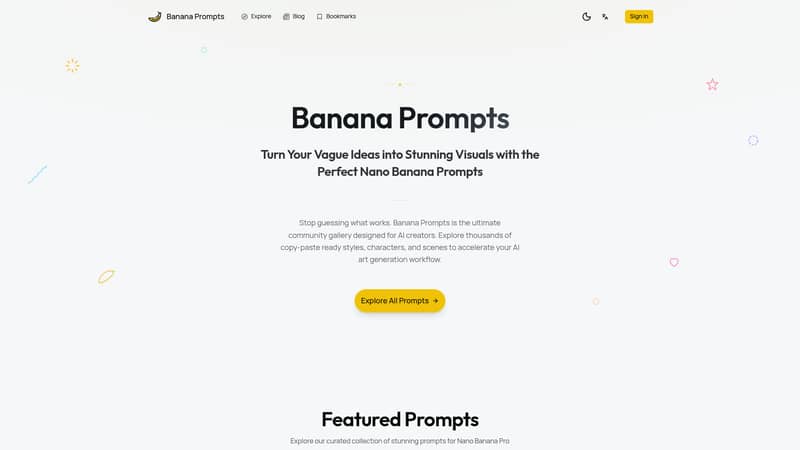 Banana Prompts 提示词库