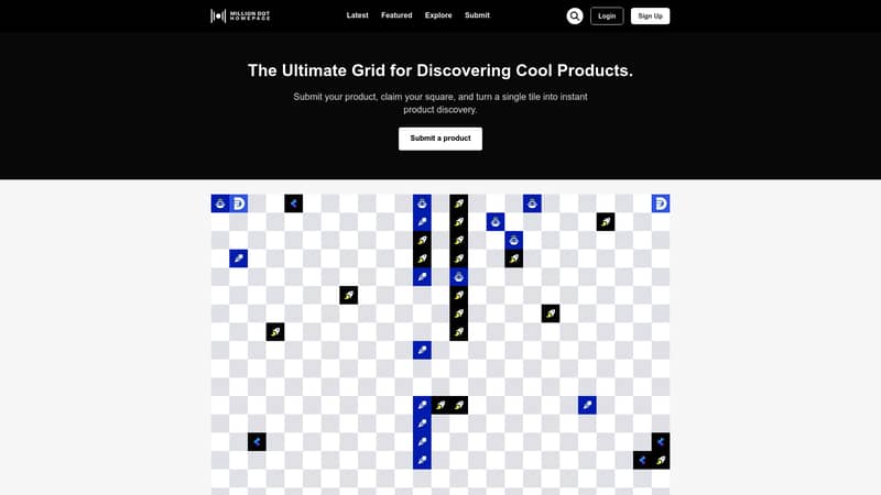 Million Dot Homepage