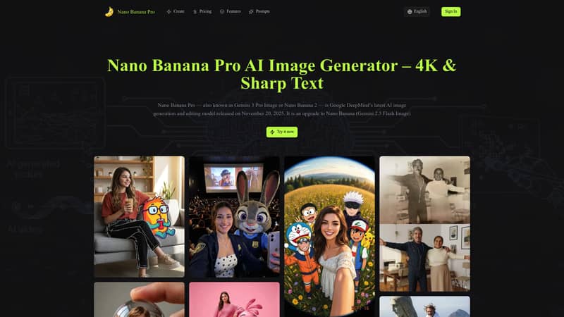 Nano Banana Pro: Advanced AI Image Generator Nano Banana Pro: Advanced AI Image Generator