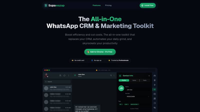 Supawazap: The Ultimate WhatsApp CRM & Marketing Toolkit