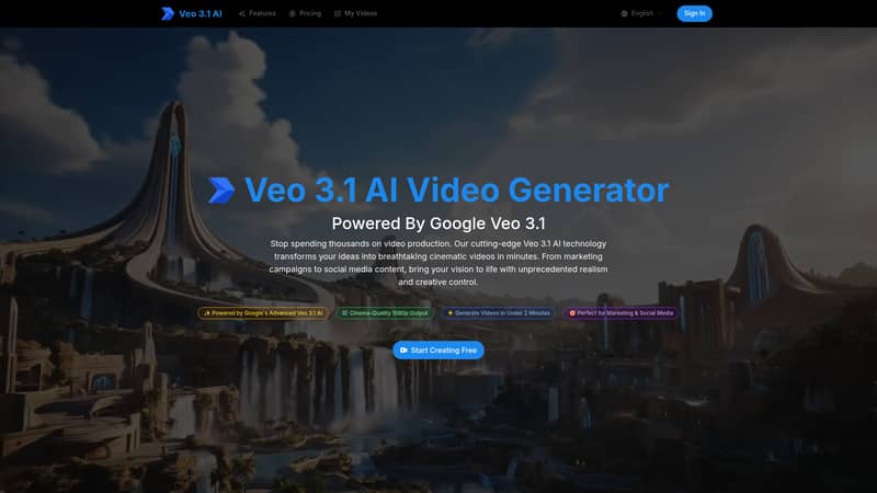 Veo 3.1 AI Video Generator