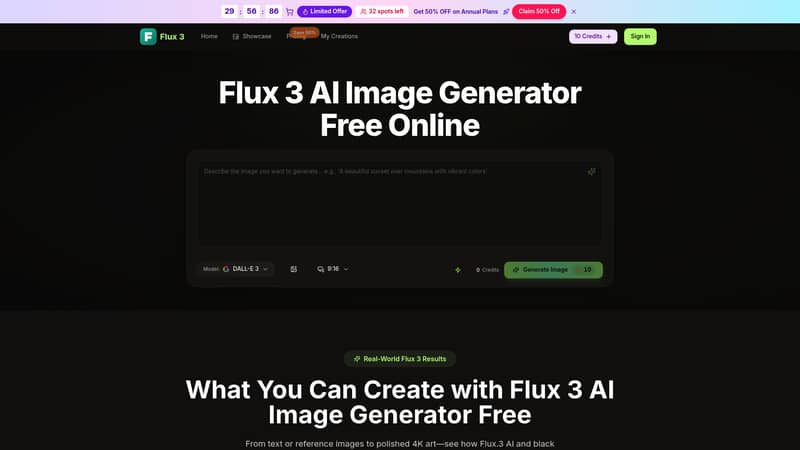 Flux 3：革命性的 4K AI 绘画与设计全能工具
