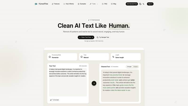 AI Text Cleaner