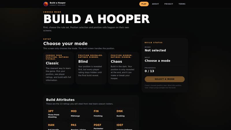 build a hooper