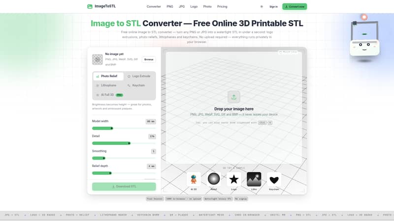 ImageToSTL Converter