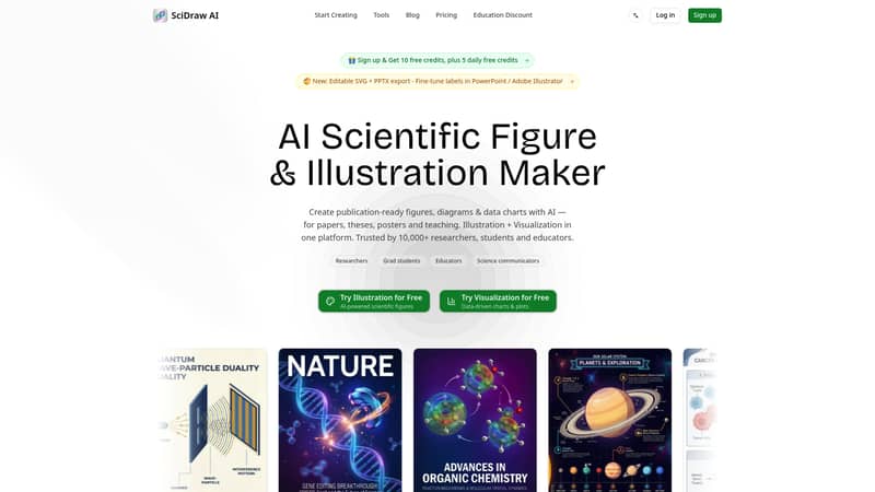 SciDraw AI Review: Scientific Figures Made Simple