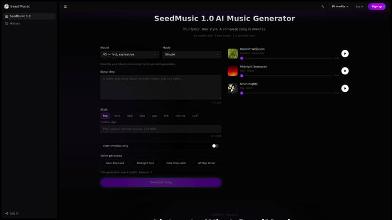 SeedMusic 1-0