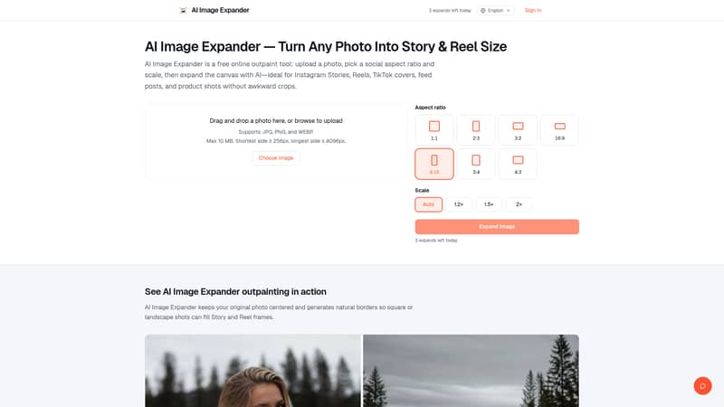 AI Image Expander