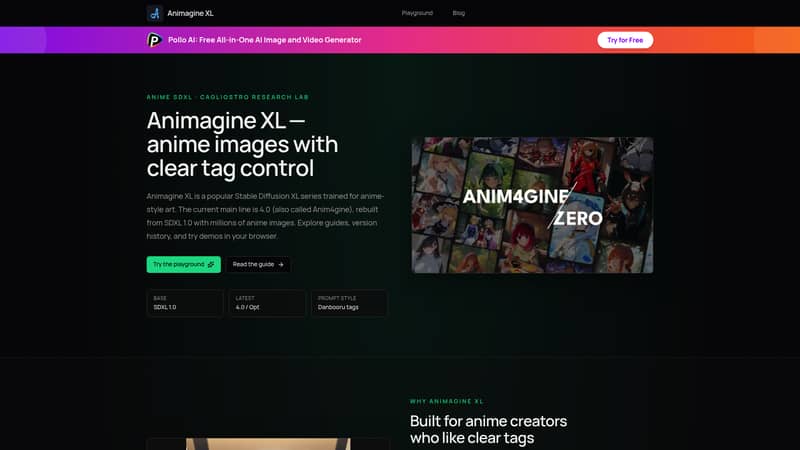 Animagine XL